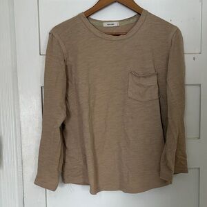 Women’s Tan Long Sleeve Tee